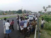 பெரம்பலூர் அருகே டூவீலர் – கார் மோதி விபத்து: வாலிபர் பலி