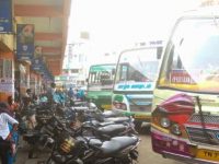 பைக் ஸ்டாண்டாக மாறி வரும், பெரம்பலூர் புது பஸ் ஸ்டாண்ட்!