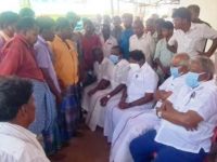 இடிதாக்கி இறந்த வாலிபருக்கு பெரம்பலூர் மாவட்ட திமுக நிர்வாகிகள் மலரஞ்சலி!