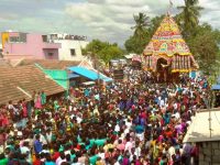 குன்னம் கிராமத்தில் 14 ஆண்டுகளுக்கு பிறகு மாரியம்மன் தேர்: அமைச்சர் சிவசங்கர் வடம் பிடித்தார்!