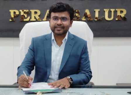 பெரம்பலூர்: கலெக்டர் அருண்ராஜ் மாற்றம்; புதிய கலெக்டராக மிருணாளினி நியமனம்!