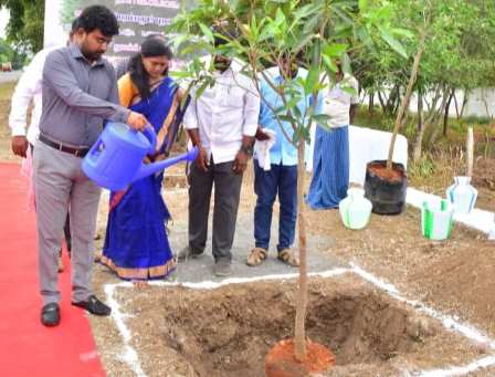 பெரம்பலூர்: மாவட்டத்தில் நெடுஞ்சாலைத்துறைக்குட்பட்ட சாலைகளில் 10ஆயிரம் மரக்கன்றுகள் நடும் பணி; கலெக்டர் அருண்ராஜ் தொடங்கி வைத்தார்!