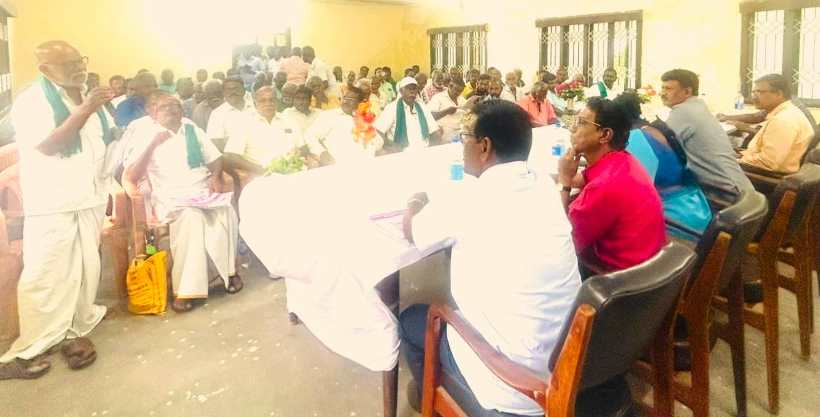 பெரம்பலூர்: ஆவின், போக்குவரத்து துறைகள் போல சர்க்கரை ஆலை நஷ்டத்தையும் அரசே ஏற்க தமிழக விவசாயிகள் சங்கத்தின் மாநில செயலாளர் ராஜா சிதம்பரம் கோரிக்கை!