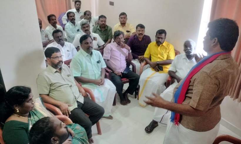 பெரம்பலூர்: திமுக எம்.பி ஆ.ராசாவை கண்டித்து; நாளை விசிக கண்டன ஆர்ப்பாட்டம்! அவசர கூட்டத்தில் தீர்மானம்!