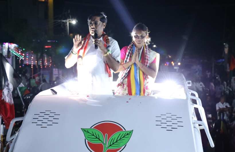 பெரம்பலூர்: குன்னம் தொகுதியில் குடிநீர் பிரச்சனை தீர்க்க நடவடிக்கை: வேட்பாளர் சரண்யாவை ஆதரித்து ஐஜேகே தலைவர் ரவிபச்சமுத்து உறுதி!!