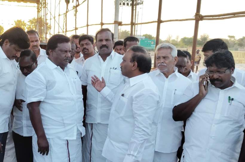 பெரம்பலூர்: முதலமைச்சர் மு.க. ஸ்டாலின், 4 வேட்பாளர்களை ஆதரித்து பிரச்சாரம்; முன்னேற்பாடு பணிகளை பார்வையிட்ட ஆ.ராசா எம்.பி, அமைச்சர் சிவசங்கர்!