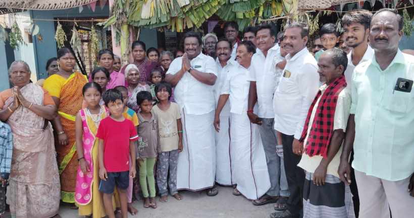 பெரம்பலூர்: குன்னம் தொகுதியில் ஊர் ஊராக நன்றி தெரிவித்தார் எம்.எல்.ஏ சிவசங்கர்!