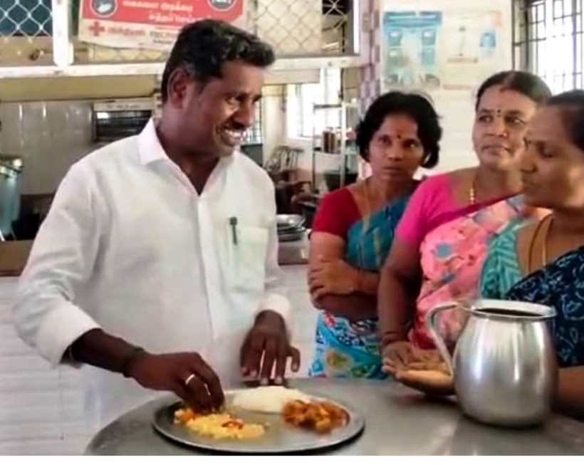 முதலமைச்சர் ச.ஜோசப் விஜய் உத்திரவு; பெரம்பலூர் அம்மா உணவகம், பத்திரப் பதிவு அலுவகத்தில் எம்.எல்.ஏ சிவக்குமார் ஆய்வு!