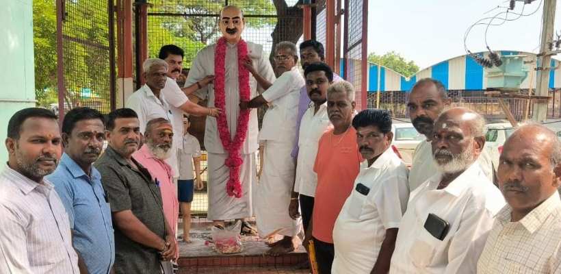 பெரம்பலூர்: காமராஜர் 124வது பிறந்த நாள்: நாடார் சங்கத்தினர் உள்பட பல்வேறு அமைப்பினர் மாலை அணிவித்து மரியாதை!