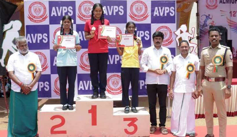 பெரம்பலூர்: ஆல்மைட்டி வித்யாலயா பப்ளிக் பள்ளி 12ம் ஆண்டு விளையாட்டு விழா!