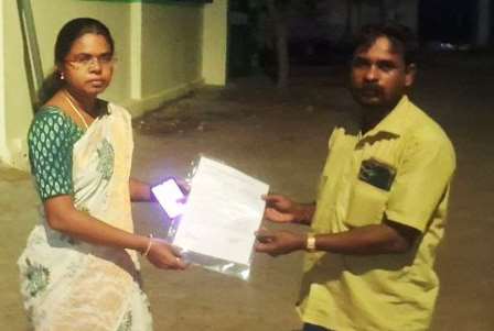 பெரம்பலூர்: டீக்கடை சிலிண்டர் வெடித்த தீவிபத்தில் இறந்தவருக்கு ரூ.2.10 லட்சம் மாவட்ட நிர்வாகம் சார்பில் நிவாரணம்!